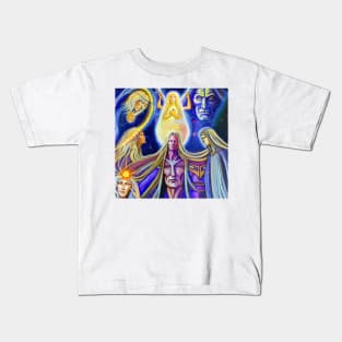 The New Age of Ashtar Sheran and the Higher Beings Kids T-Shirt